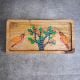 Handcrafted Mango Wood Bird Tree Hand Painted Tray